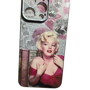 Marilyn Monroe iPhone Case for 11 Pro, 15 Pro, 15 Pro Max